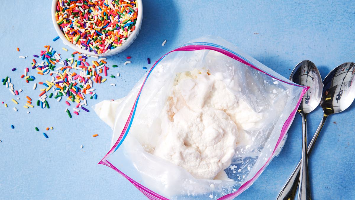 Ice Cream In A Bag